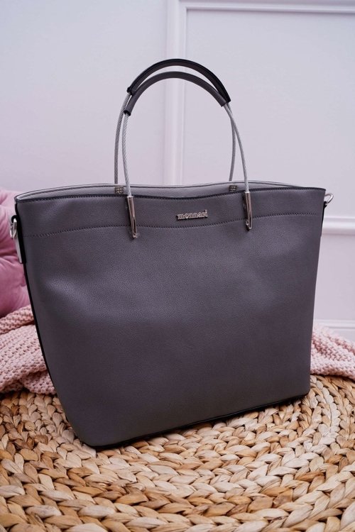 Ladies Handbag Classic Monnari Grey BAGA730-019